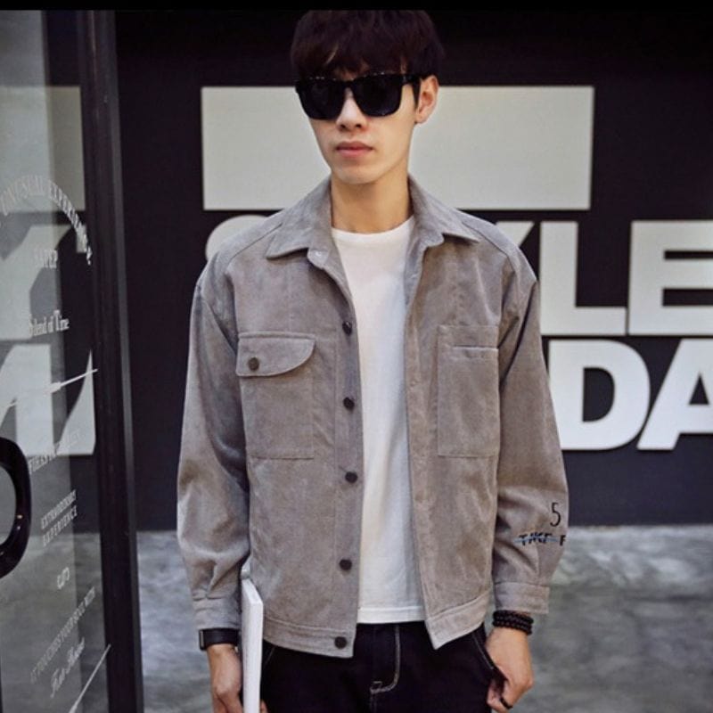 Men's Cord Shirt Jacket – Perfect for a Proper British Look!